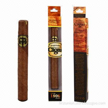 Disposable Cheap Electronic Cigars, 1,800 Puffs, OEM/ODM Orders Welcomed